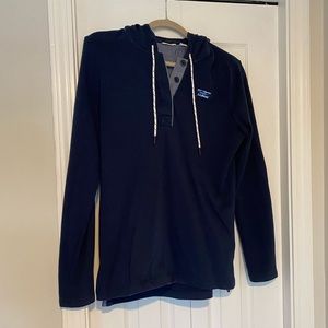 LL Bean pullover rugby hoodie